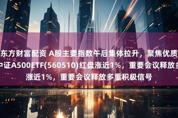 东方财富配资 A股主要指数午后集体拉升，聚焦优质龙头企业的中证A500ETF(560510)红盘涨近1%，重要会议释放多重积极信号